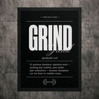 Grind Framed Wall-Art