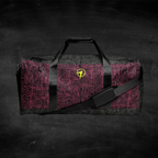Cyber Pink & Black Duffle