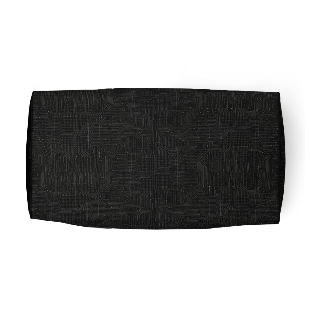 TOP Black on Black Duffle Bag