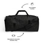 TOP Black on Black Duffle Bag