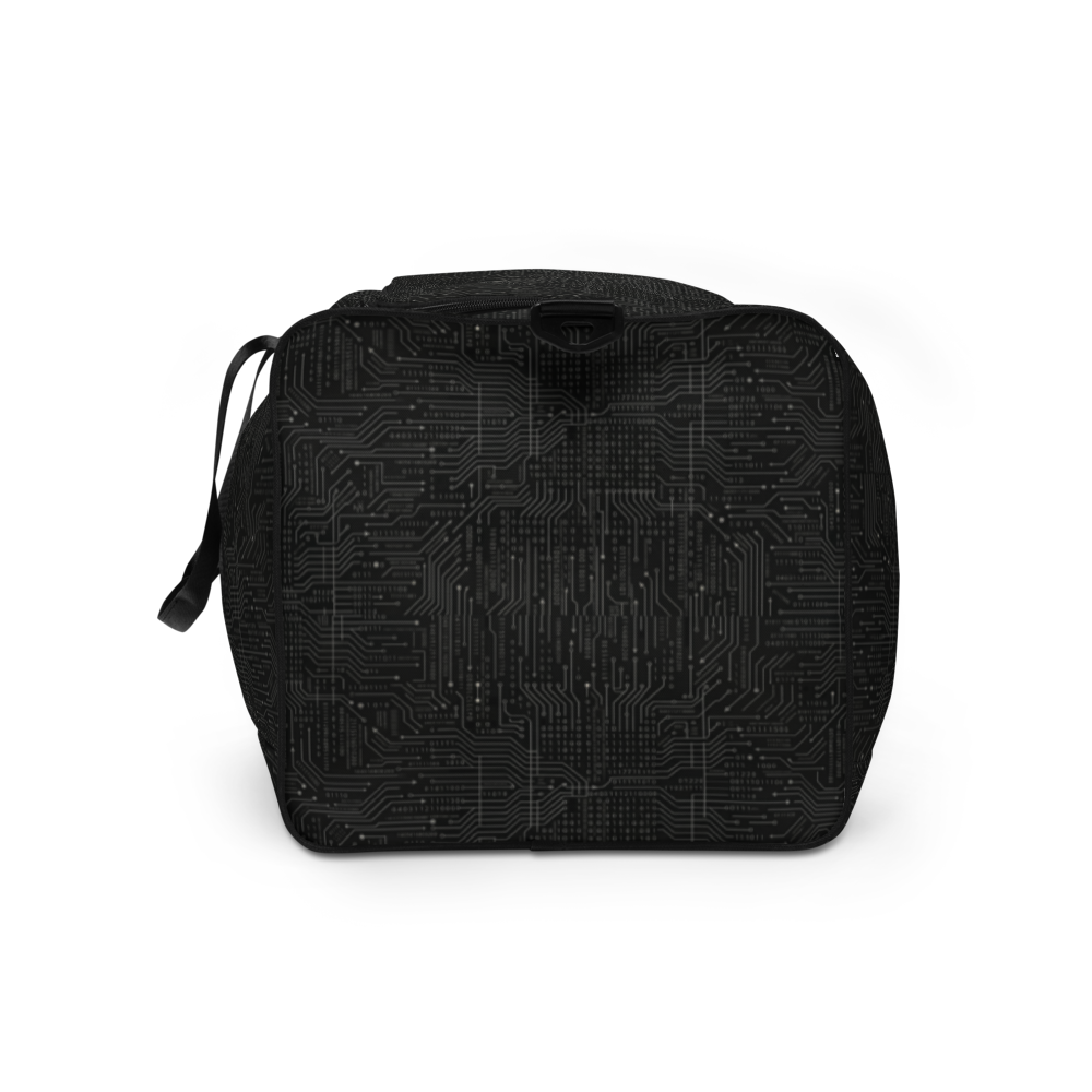TOP Black on Black Duffle Bag