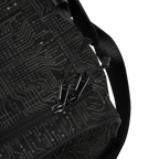 TOP Black on Black Duffle Bag