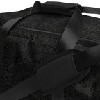 TOP Black on Black Duffle Bag