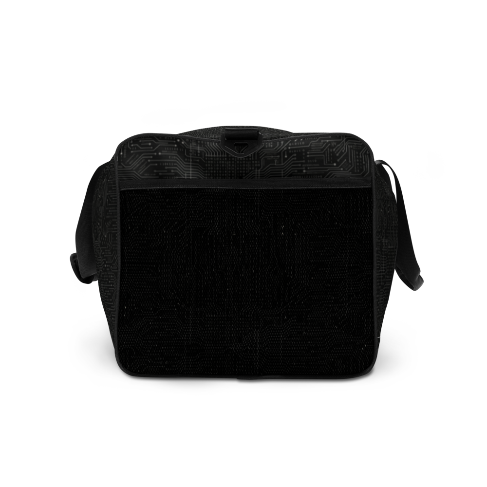 TOP Black on Black Duffle Bag